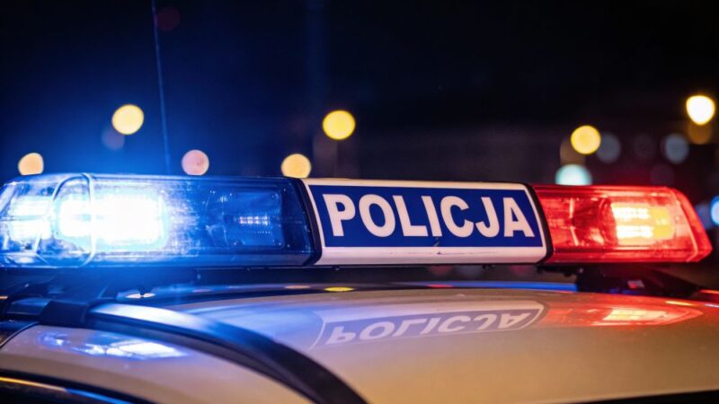 Policjanci uczą młodzież technik interwencji w Liceum w Łaszczowie