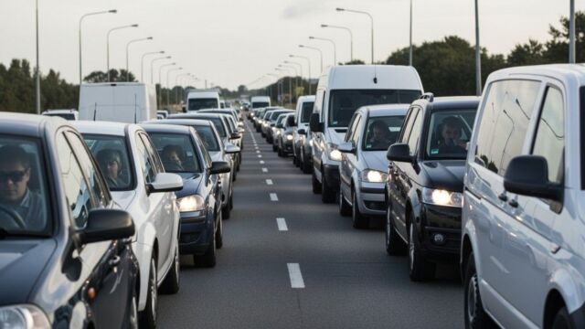 Kolejka tirów do Hrebennego sięga już Zamościa