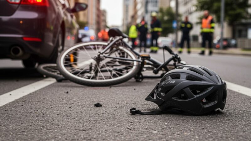 Policja promuje bezpieczeństwo: rozdają kaski na Miejskim Święcie Roweru